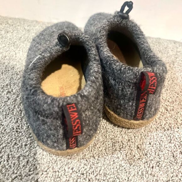 Giesswein Gray Boiled Wool mules 39 - Picture 5 of 8